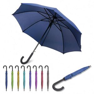 Paraguas Clásicos Personalizados con Logotipo, Impermeables, Totalmente Automáticos, Estructura Resistente, Resistentes al Viento, Rectos, de Gran Tamaño, de Nailon 190T, para Golf y Negocios - Product Image 1