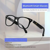 Lunettes de soleil intelligentes personnalisées avec caméra de traduction alimentée par l'IA, anti-lumière bleue, de luxe, unisexes, avec logo