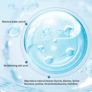 Kit de renovación de colágeno con ácido salicílico de siete piezas con <span class=keywords><strong>control</strong></span> de aceite de aminoácidos, eliminación de cicatrices de acné, juego de cuidado facial de piel sensible - Product Image 2