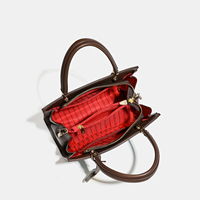 Sac à main vintage pour femme avec imprimé calèche, charme doré, bandoulière convertible, cuir PU pour les trajets quotidiens