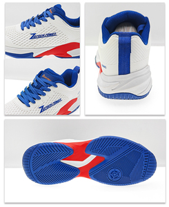 Nuova ergonomia Casual popolare allenamento da <span class=keywords><strong>pallavolo</strong></span> tavolo forte forza elastica luce da uomo Badminton Pickleball Padel <span class=keywords><strong>scarpe</strong></span> da Tennis - Product Image 4