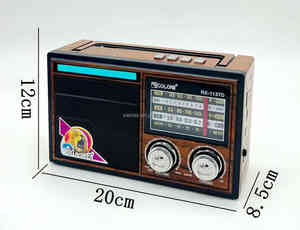 RX-1137D高隆便携式蓝牙扬声器交流DC可充电<span class=keywords><strong>3</strong></span>波段调幅软件调频收音机，带USB/tf卡 - Product Image 5