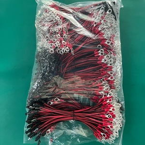 Aangepaste Rode Zwarte 24awg Kabel R Ring Terminal Jst 2.54Mm 2P Behuizing Draad Harnas Flens Jumper Draad Montage - Product Image 6