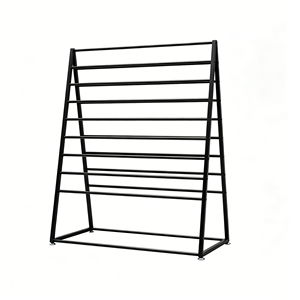 Espositore Personalizzato per Nuovi Prodotti: Sciarpe in Seta, Copridivani, Tessuti per Cuscini, Tappeti, Stand Espositivo in Metallo - Product Image 1