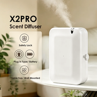 Diffuseur de parfum portable CNUS X2pro, fonctionnement silencieux, grande capacité, machine à parfum pour bureau et chambre à coucher