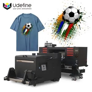 Udefine 17inch i3200 impresora dtf transfers 45cm dtf printer A2 tshirt printing machine for Small Business