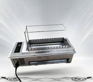 Parrilla de Barbacoa Automática de Acero Inoxidable 304 con Recubrimiento en Polvo, a Carbón/Eléctrica, con Sistema de Volteo Automático, Horno para Exteriores de Uso Doméstico - Product Image 3