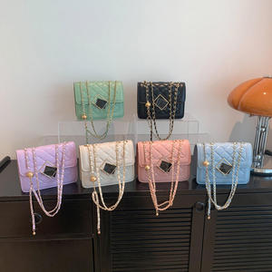 Étiquettes <span class=keywords><strong>en</strong></span> crochet de luxe Louis Version pour sacs à main pour femmes, petite pochette à fermeture éclair, deux poignées, célèbre REP, joli petit sac à main - Product Image 1