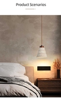 Lampes suspendues en ciment de haute qualité compatibles E27 modernes et personnalisables pour salle à manger intérieure Lustres suspendus