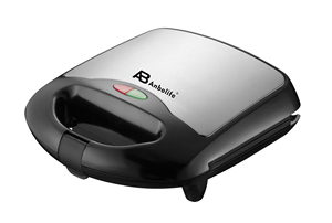 Anbolife - <span class=keywords><strong>Meilleur</strong></span> appareil à petit-déjeuner - Plaques à gaufres - Appareil à sandwich électrique compact automatique à 2 tranches avec contrôle de la température antiadhésif - Product Image 4