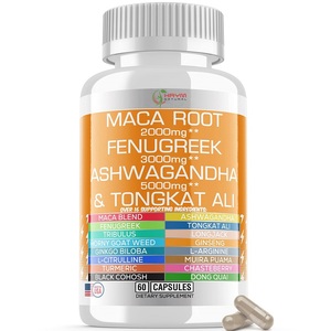 Private Logo Vrouwelijke Maca Wortelpoeder Multi Kruideningrediënten Heupen Vergroting Capsule Voor Butt Versteviging Vergroting