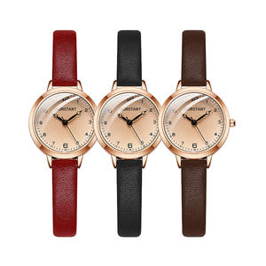 นาฬิกาข้อมือหนังบางสไตล์มินิมอลคุณภาพสูงแบบใหม่พร้อมความรู้สึกแนวย้อนยุค - Product Image 3