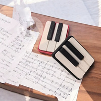 Nouveau Jouet de Bureau Transfrontalier à Clavier de Piano 3D Imprimé, Petits Ornements, Jouet de Décompression, 6 Pièces, Thème Films & TV