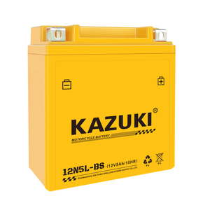 12N5L <span class=keywords><strong>KAZUKI</strong></span> Nuevo Precio de Fábrica Batería de Arranque de Plomo-Ácido 12V 5AH Aki Motor SMF GEL para Motocicleta y Scooter - Product Image 3