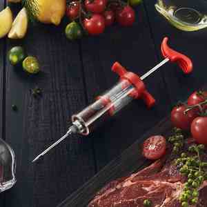 Kit de Inyección para Carne de Pavo, Uso Doméstico en Cocina, Plástico de Grado Alimenticio, Marinador para Ahumado y Barbacoa - Product Image 4