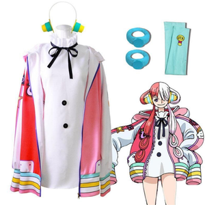 ชุดคอสเพลย์อนิเมะเรื่องฟิล์มเรด ยูตะ สำหรับผู้หญิง ขายส่ง ชุดเดรส แจ็คเก็ต เสื้อคลุม สำหรับงานปาร์ตี้ฮาโลวีน - Product Image 1