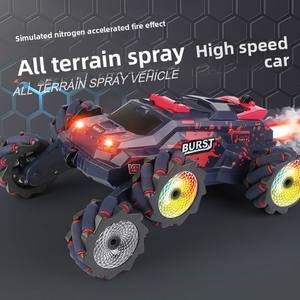 Transfrontalier à six roues à bras oscillant cascadeur RC voiture capteur de geste Transformation 4 canaux télécommande dérive pulvérisation escalade - Product Image 2