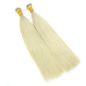 Extensiones de Cabello I-Tip al por Mayor para Salón, 100% Cabello Remy Ruso, Sin Caída, Efecto Cabello de Cristal, Larga Duración, Sin Decoloración - Product Image 3