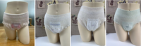 Fabricant chinois certifié CE dans l'UE pour les culottes jetables pour femmes menstruelles Japon Sous-vêtements périodiques de haute qualité pour femmes