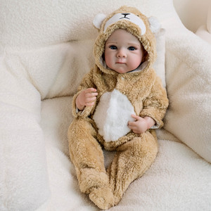 Muñeca Bebé Reborn Realista de 48 cm, Recién Nacida, de Vinilo Suave, de Silicona, para Niñas, Regalo para Niños - Product Image 2