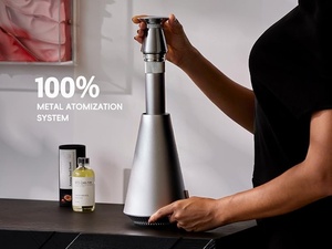 Diffuseur d'arômes de bureau 100 ml avec intensité de brume réglable et minuterie, batterie intégrée, utilisation sans fil et filaire, humidificateur - Product Image 3