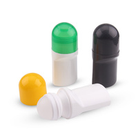 Bouteilles cylindriques roll-on personnalisées de 75 ml pour huiles essentielles et parfums, contenants de déodorant colorés avec emballage unique
