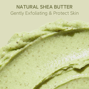 Exfoliante <span class=keywords><strong>de</strong></span> sales <span class=keywords><strong>de</strong></span> aguacate <span class=keywords><strong>de</strong></span> etiqueta privada OEM, exfoliante corporal orgánico para SPA, exfoliante corporal blanqueador con aceite <span class=keywords><strong>de</strong></span> almendras dulces, exfoliante corporal vegano - Product Image 5
