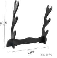 Porte-épée gravé écologique Présentoir à la maison Porte-épée jouet Porte-arme