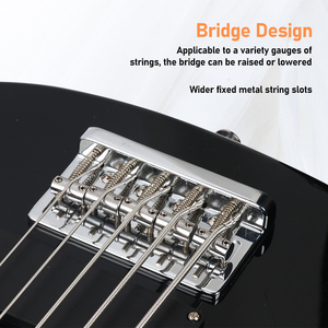 Smiger Basso Elettrico Passivo a 5 Corde Strumento Musicale Completo - Product Image 2