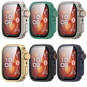 Protector de pantalla de cubierta completa, carcasa de parachoques de PC duro para <span class=keywords><strong>Huawei</strong></span> Watch <span class=keywords><strong>Fit</strong></span> 4/4 Pro, accesorios para reloj inteligente - Product Image 1