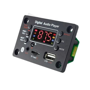 Hot bán g016b 12V MP3 Board giải mã âm thanh xe hơi Đen máy nghe nhạc kỹ thuật số USB FM Đài phát thanh hỗ trợ FLAC WAV nhựa cho xe nhà sử dụng - Product Image 2