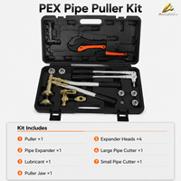 Kit d'outils d'expansion coulissante pour tuyaux PEX-1632 16-32 mm avec étui pour systèmes d'installation de plomberie PEX-AL-PEX et multicoques