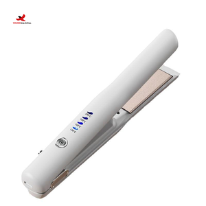 Plancha de Pelo Inalámbrica HQ Mixed Proc con Descuento, Tecnología de Iones Negativos, Clip para Permanente 3D, Cerámica, Batería, para Uso Doméstico y de Viaje - Product Image 2