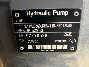 A11VLO A11VO Pumpe 130 145 190 260 Axialkolben-Verstellpumpe Hydraulikpumpe A11VLO260LRDS/11R-NZD12N00 - Product Image 4