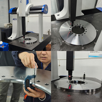 Disques de frein spéciaux pour voitures minières de grande taille, fabrication robuste en acier 4140 épaissi, personnalisation OEM, pour le transport de minerai CAT 789