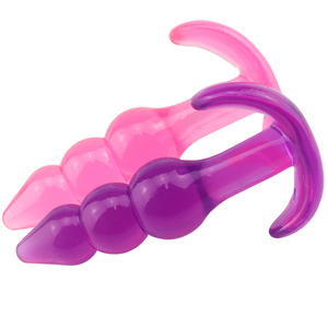 Plug anale in Silicone morbido massaggio alla prostata dilatatore anale Plug dildo per uomo accessori erotici Gay - Product Image 2