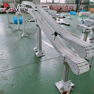 Maxsen kozmetik veya ilaç endüstrisi modüler tasarım esnek plastik zincir konveyörler - Product Image 1