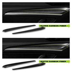 Oferta Especial: Tapas Decorativas para el Panel de la Puerta Delantera, Compatibles con Tesla Model 3/Y, Cubiertas para los Manijos de las Puertas, Accesorios Interiores para Tesla - Product Image 3