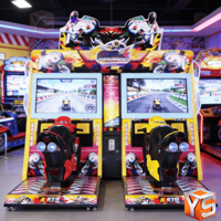 Machine de jeu d'arcade de course à monnayeur ZDYS avec interface multilingue