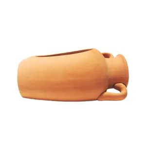 Pot de fleur de citrouille en céramique vendu en usine Vase en argile terre cuite et jardinière pour jardin maison ou pépinière