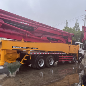 SANY Zoomlion 36m 46m 38m 42m 52m 56m 66M <b>Concrete</b> <b>Pump</b> Trucks benz volvo Chassis <b>Used</b> Cement <b>Pump</b> Truck - Product Image 3