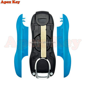 Fundas de Repuesto para Llaves de Alta Calidad en Azul Bebé para Porsche con Pegatinas para Crear Marcos de Fotos Artísticos - Product Image 5