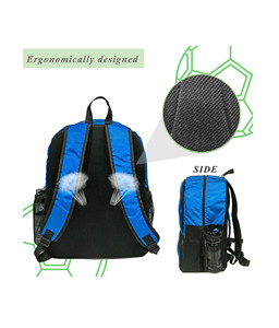 Sac <span class=keywords><strong>à</strong></span> dos de sport pour ballons de football, basketball, volleyball, avec compartiment pour chaussures <span class=keywords><strong>à</strong></span> crampons et ballons, et pochette pour ordinateur portable, idéal pour les voyages, l'école et les équipes - Product Image 5