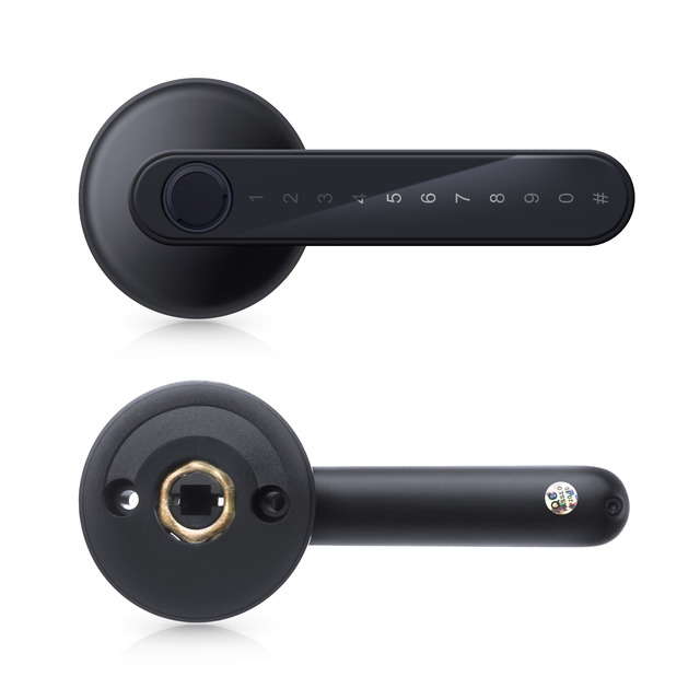 Anti Theft Digital Electronic Fingerprint Wifi Door Lock with Tuya Smart Life APP PST-T8