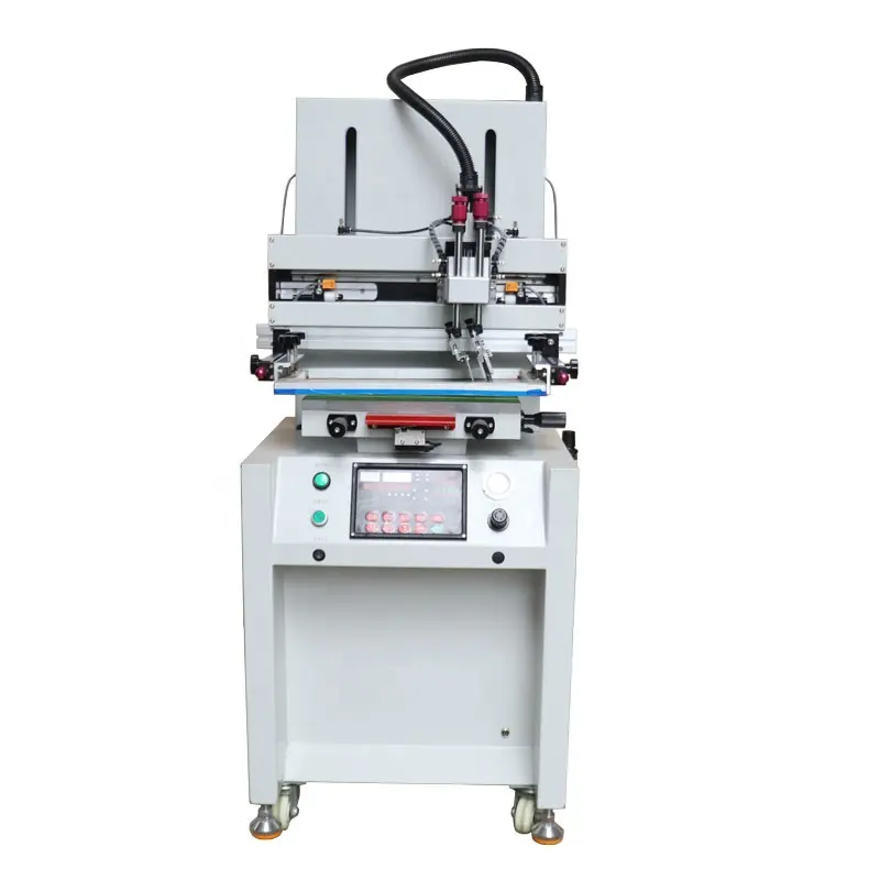 Top quality stationary vacuum table high precise mobile phones glass screen printing press