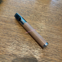 Diffuseur d'huiles essentielles en acier inoxydable, noyau de fruit de bois rouge, cigarette, inhalateur sans fumée, coton pour la respiration contre l'anxiété