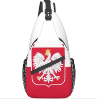 Sac à bandoulière drapeau du Panama, sac à dos de voyage patriotique, sac de randonnée, sac de poitrine, sac à bandoulière pour femmes et hommes, personnalisé en polyester