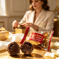 Boules de collagène au chocolat sans sucre OEM pour un soutien nutritionnel quotidien