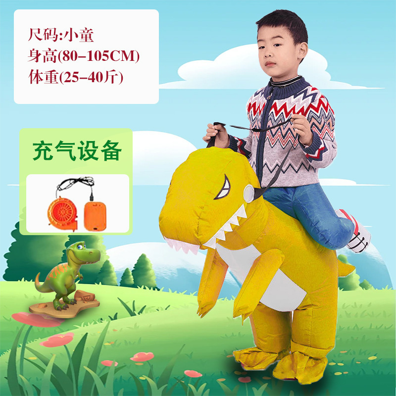 Yellow dinosaur-kid