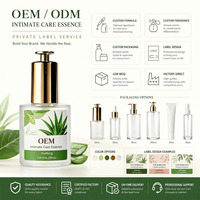 Sérum de Soin Intime Féminin à l'Aloe Vera OEM, Emballage Personnalisé Marque Privée, Apaisant et Hydratant, Fabricant de Soins Cutanés Externes